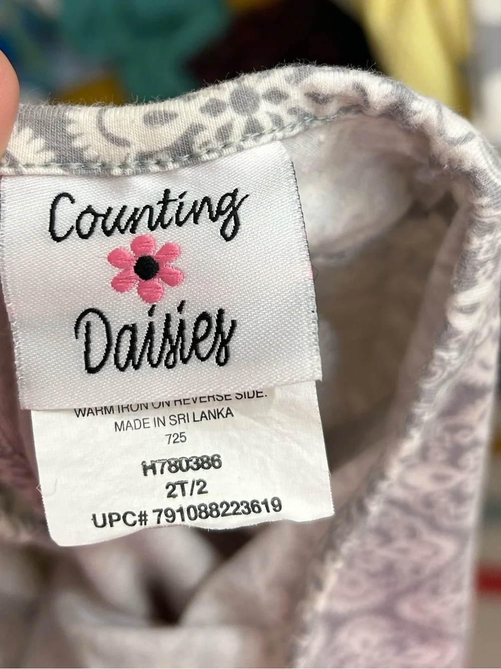 Counting Dasies - Matching Christmas Outfit - Size 2T